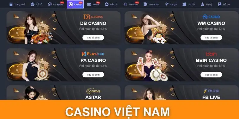 Luckywin - Sòng Bài Casino Việt Nam An Toàn, Uy Tín Nhất