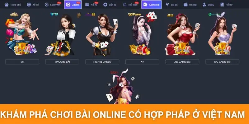 Khám phá chơi bài online có hợp pháp ở Việt Nam
